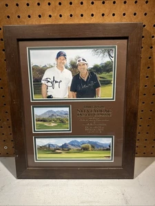 STEVE YOUNG ALICE COOPER DUAL AUTOGRAPHED SIGNED FRAMED PHOTO RARE 49ERS ROCK - Picture 1 of 5