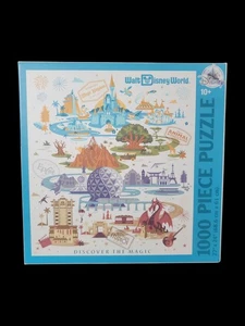 Walt Disney World Puzzle Discover The Magic 1000 Pcs Disney Parks Epcot MK AK HS - Picture 1 of 6