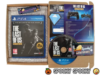 The Last of Us Remastered Sony PS4 - UK PAL VGC CIB with Natural Disc - Tracked - Image 1 of 4