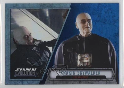 2016 Star Wars Evolution Blue Lightsaber Anakin Skywalker Jedi Redeemed #4 0f8 - Image 1 of 3