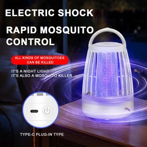 Lámpara Asesina de Mosquitos Eléctrica Zapper Insecto Mosca Insecto! Trampa Luz UV DE DHL - Imagen 1 de 15