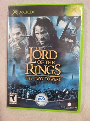 The Lord of the Rings: The Two Towers (Original Xbox) Black Label CIB - Image 1 of 4