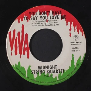 MIDNIGHT STRING QUARTET You Dont have to say you Love me/The Lonely Bull  unpld? - Imagen 1 de 2