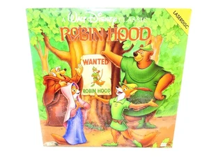 Walt Disney's ROBIN HOOD Animated Classic Laserdisc, LD 1973 Factory Sealed, New - Imagen 1 de 2