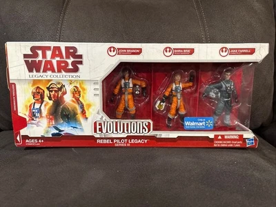 Star Wars Evolutions Set 3.75" Rebel Pilot Legacy Series III a6 - Image 1 of 4