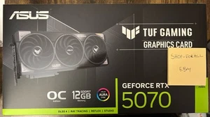 ASUS NVIDIA GeForce RTX 5070 TUF Gaming OC Edition 12GB GDDR7 - Picture 1 of 2
