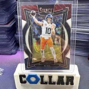 2024 Panini Select Concourse Level #30 Bo Nix Tri-Color /299 Rookie (RC) - Bild 1 von 6