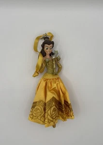 New Disney Store Beauty & the Beast Belle & Lumiere Sketchbook Ornament - Picture 1 of 3