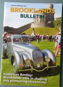 Brooklands Bulletin - Jan-Feb 2022 - Embiricos Bentley - BSA Gold Star - Audax - Picture 1 of 1