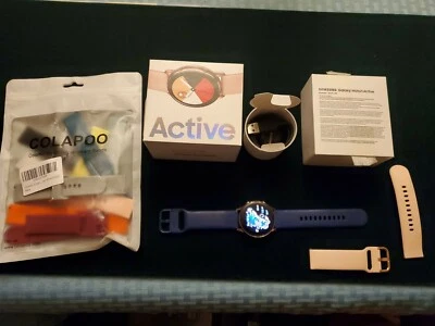 Samsung Galaxy Watch Active Rose Gold Pink 40mm WiFi SM-R500NZDCXAR  - Image 1 of 4