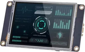 Nextion 2,8′′ HMI Display 320*240 Resistives LCD-Touchscreen Modul für Arduino - Bild 1 von 9