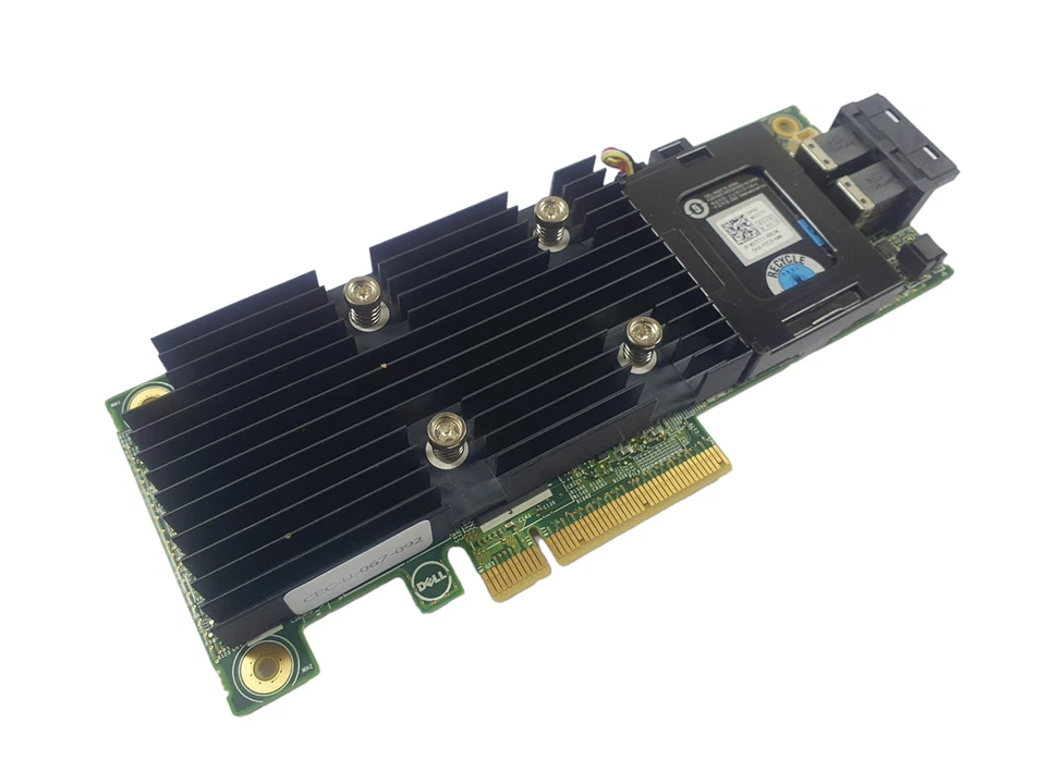 Dell 44GNF PERC H730 1GB Dual Port Mini-SAS HD PCI-E x8 Raid Card no Bracket - Image 1 of 1