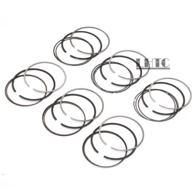 6 件活塞环套装 STD 适用于保时捷 Cayenne Panamera Macan S 4S 3.0T 3.6 970 95B — 第 1/4 张图片