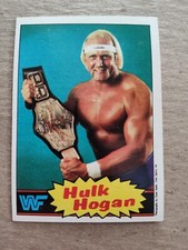 HULK HOGAN - WWF Champion 1985 TOPPS WWF WRESTLING CARD #19
