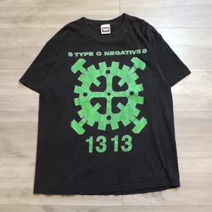 Type O Negative 1994 Tragical Misery Tour T-Shirt 13 Band Punk Rock Mens XL VTG - Picture 1 of 9