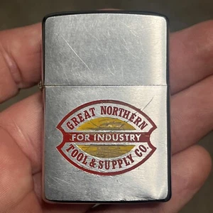 Great Northern Tools And Supply Co Industry Zippo Lighter Advertisement Read - Picture 1 of 4