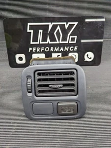 Honda Civic EK EJ Drivers Grey Dash Vent Dashboard Fog Light Switch Button UKDM - Picture 1 of 5