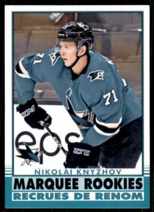 2020-21 UD O-Pee-Chee Retro Marquee Rookies #525 Nikolai Knyzhov RC