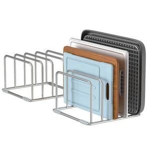 Cutting Board Stand Cutting Board Rack Cutting Board Organizer Stainless Stee... - Picture 1 of 8