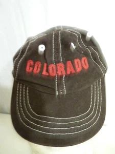 City Threads Brown Colorado Baseball Hat 0-6 months size Small - Picture 1 of 2