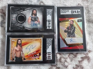 Seth Rollins WWE Autographed/Relic Card Lot - Picture 1 of 2