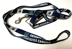 Vancouver Canucks Pets Good Premium Pet Accessories Dog Collar 14" to 20" - Picture 1 of 2