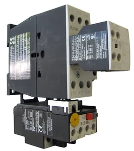 Eaton 40 Amp DIL M17-10 Motorstarterschütz 24 VDC Spule und Überlastrelais - Bild 1 von 11
