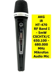 AKG iR HT-470 RF Band I - 5mW CSCHTX/C - Microfoni DJ Microfono Audio Mic - Foto 1 di 24