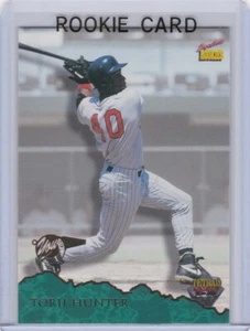 TORII HUNTER ROOKIE CARD Signature Rookies Baseball RC Minnesota Twins - Picture 1 of 2