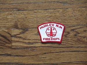 new mexico, Hurley, Feuerwehr, Patch, NOS, 60er Jahre - Bild 1 von 1