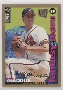 1995 Upper Deck Collector's Choice Special Edition Gold Greg Maddux #249 HOF