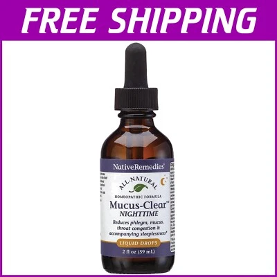 Fórmula homeopática nocturna transparente para dormir tranquilo y aliviar la congestión Foto 1 de 4