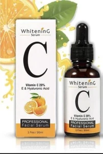 Aceite De Vitamina C Anti Envejecimiento Para La Cara Acne Cicatriz Arrugas Puro - Picture 1 of 9