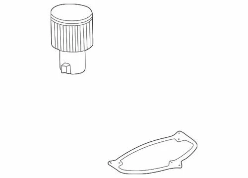 Kit de motor soplador calentador línea roja original GM 2003-2007 Saturn Ion 1 2 3 15930424 Foto 1 de 2