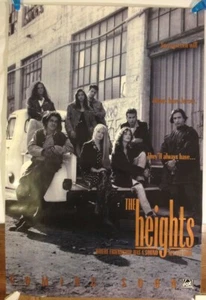 Póster promocional The Heights 1992 Fox Television 'Coming Soon' 27 X 39 1/2 raro - Imagen 1 de 9