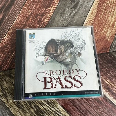 SIERRA Vintage Trophy Bass Sports Fishing (PC, 1998) - Image 1 of 4