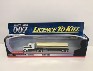 Corgi James Bond 007 Kenworth Tanker Truck 2002 NIB TY07201 New in Box - Picture 1 of 7