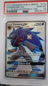 PSA 10 Pokemon Zoroark GX 77a/73 Hidden Fates Alternate Art Shiny Full Art Holo - Picture 1 of 2