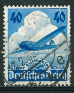 ALEMANIA Reich alemán 1936 El décimo aniversario de Lufthansa - USADO - Imagen 1 de 2