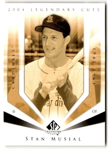 Stan Musial 2004 SP Legendary Cuts #109 St. Louis Cardinals - Picture 1 of 2