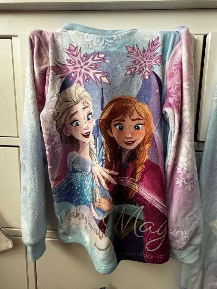 Fleece Disney Frozen 6-7 Girls Pyjamas - Image 1 of 4