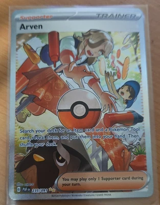 Arven 235/091 SV: Paldean Fates Holo - Image 1 of 4