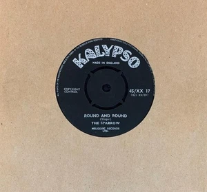 SPARROW The Sack / Round And Round SKA CALYPSO MENTO 1961 UK Kalypso XX17 VG+ - Picture 1 of 2