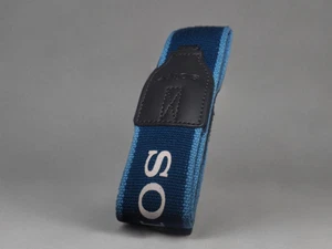 Vintage Genuine SONY Blue Camera Strap - SLR / DSLR - NECK STRAP - Unused/New - Picture 1 of 5
