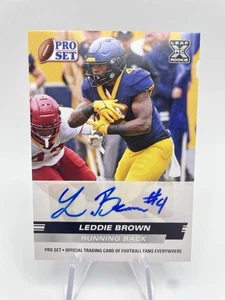 2022 Leaf Draft - Autographs Leddie Brown #BA-LB1 (AU, RC) Auto - Picture 1 of 2