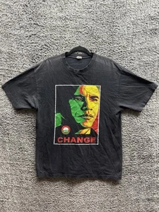 Camiseta Barack Obama Doble Cara 2008 History In The Making Talla Grande en Negro - Imagen 1 de 9