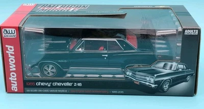 *NEW* AutoWorld 1965 Chevrolet Chevelle Z-16 1:18 Diecast 1 Of 1002 - Image 1 of 4