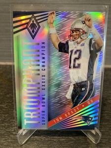 2017 Panini Phoenix Triumphant Tom Brady - Picture 1 of 2