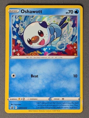 Oshawott SWSH222 SWSH: Sword & Shield Promo Cards Holo - Image 1 of 2