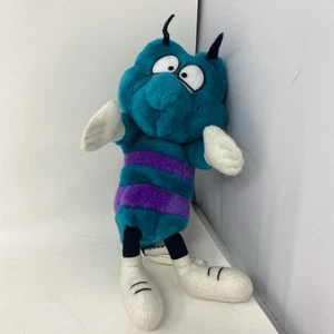 Vintage Charlotte Hornets NBA Plüsch türkis & lila 1996 "Hugo the Hornet" Maskottchen - Bild 1 von 4